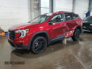 2024 GMC Terrain SLE with VIN 3GKALTEG0RL255982, listed as a Copart auction lot 44430155 with 7,214 mi miles and Salvage Title. Bid and sale history available at DreamBid. Image 1.