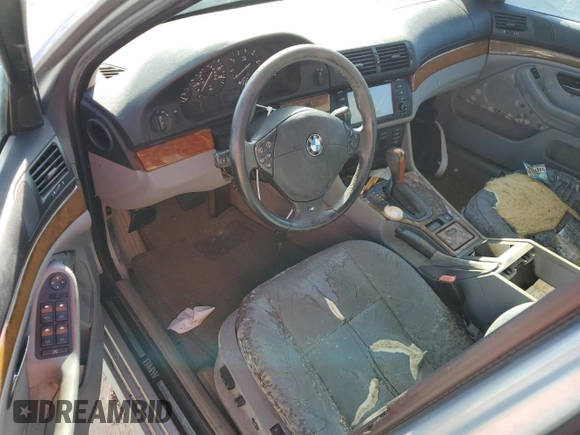 1997 BMW 5 Series 528iA with VIN WBADD6322VBW11016, listed as a Copart auction lot 78604144 with 0 mi miles and Salvage Title. Bid and sale history available at carsss.com. Image 8.