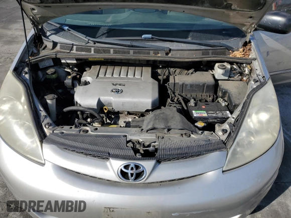 2008 Toyota Sienna CE with VIN 5TDZK23C08S126046, listed as a Copart auction lot 45389845 with 154,565 mi miles and Salvage Title. Bid and sale history available at carsss.com. Image 13.