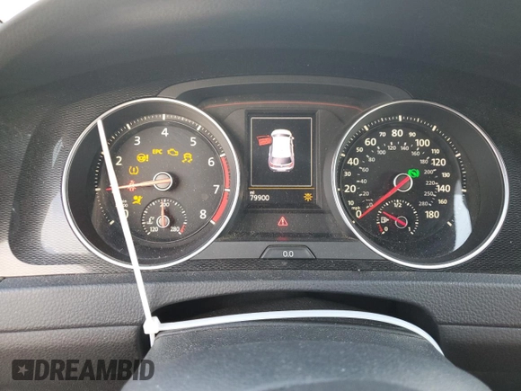 2015 Volkswagen GTI SE with VIN 3VW4T7AU1FM096646, listed as a Copart auction lot 83675134 with 79,900 mi miles and Salvage Title. Bid and sale history available at DreamBid. Image 9.