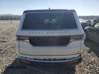 2023 Jeep Grand Wagoneer Series II with VIN 1C4SJSFPXPS574223, listed as a Copart auction lot 52938135 with 15,237 mi miles and Salvage title. Bid and sale history available at DreamBid. Image 6.