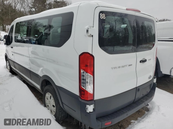 2021 Ford Transit Passenger XL with VIN 1FBAX2Y88MKA31842, listed as a Copart auction lot 86881884 with 74,868 mi miles and Salvage title. Bid and sale history available at DreamBid. Image 2.