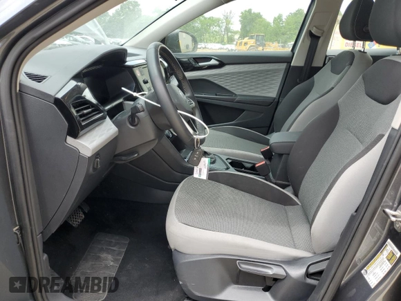 2024 Volkswagen Taos S с VIN 3VV5X7B27RM023005, выставлен на аукционе Copart как лот 57590955 с пробегом 42 147 миль миль и Чистый • Clean title. История ставок и продаж доступна на DreamBid. Изображение 7.