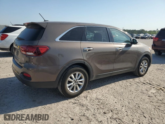 2019 Kia Sorento L with VIN 5XYPG4A39KG475377, listed as a Copart auction lot 52038745 with 95,613 mi miles and Clean Title. Bid and sale history available at DreamBid. Image 3.