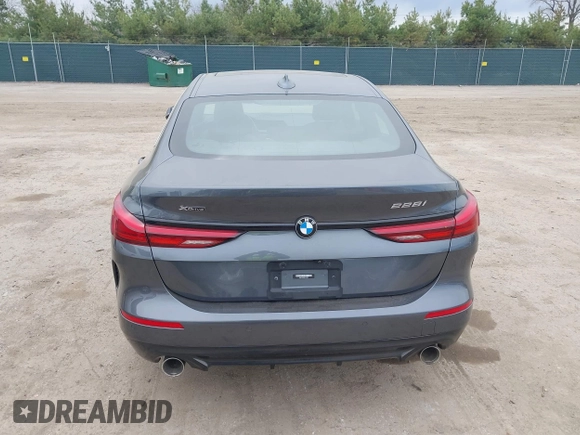 2020 BMW 2 Series 228i xDrive with VIN WBA73AK06L7F52011, listed as a IAAI auction lot 42000659 with 34,053 mi miles and . Bid and sale history available at DreamBid. Image 17.