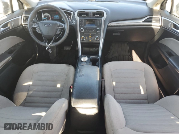2017 Ford Fusion S with VIN 3FA6P0G75HR411128, listed as a Copart auction lot 52866405 with 80,706 mi miles and Non Repairable. Bid and sale history available at DreamBid. Image 8.
