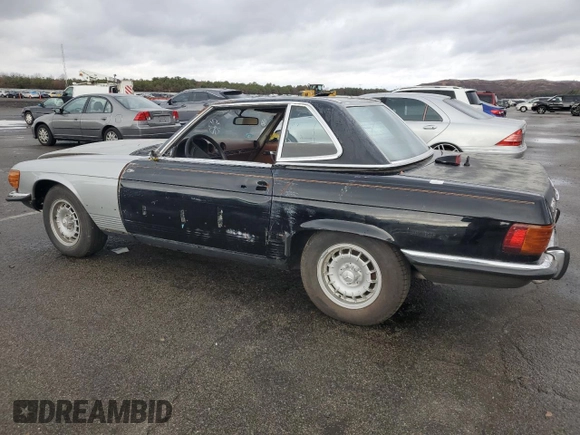 1972 Mercedes-Benz E with VIN 10704412000808, listed as a Copart auction lot 55909485 with 82,523 mi miles and Non Repairable. Bid and sale history available at DreamBid. Image 2.