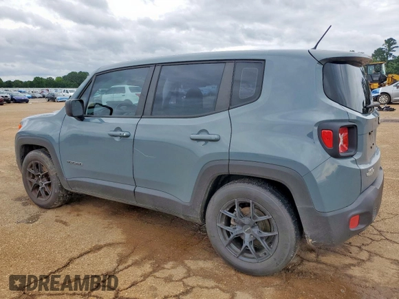 2017 Jeep Renegade Sport with VIN ZACCJAAB3HPG17236, listed as a Copart auction lot 60758135 with 123,000 mi miles and Salvage title. Bid and sale history available at DreamBid. Image 2.