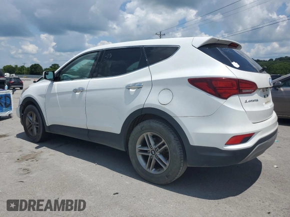 2017 Hyundai Santa Fe 2.4L with VIN 5NMZTDLB0HH000420, listed as a Copart auction lot 65213825 with 121,576 mi miles and Clean title. Bid and sale history available at DreamBid. Image 2.