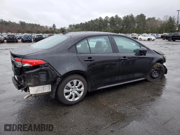 2024 Toyota Corolla LE with VIN 5YFB4MDE7RP080054, listed as a Copart auction lot 50200985 with 27,613 mi miles and Salvage Title. Bid and sale history available at carsss.com. Image 3.