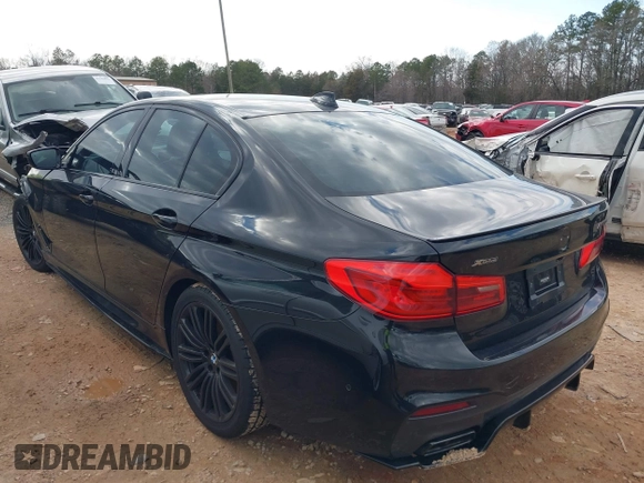 2019 BMW 5 Series M550i xDrive with VIN WBAJB9C56KB464957, listed as a IAAI auction lot 41729334 with Not provided miles and . Bid and sale history available at DreamBid. Image 3.