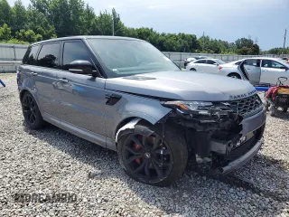 2020 Land Rover Range Rover Sport SVR z VIN SALWZ2RE9LA729082, wystawiony jako Copart lot #61613465 z przebiegiem 43 534 mil mil oraz Szkoda całkowita • Salvage title. Historia ofert i sprzedaży dostępna na DreamBid. Obrazek 4.