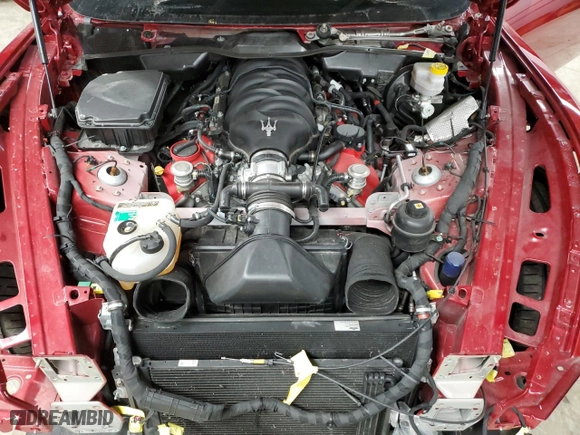 2018 Maserati GranTurismo Sport with VIN ZAM45VLA5J0254000, listed as a Copart auction lot 46976645 with 20,180 mi miles and Salvage Title. Bid and sale history available at carsss.com. Image 12.