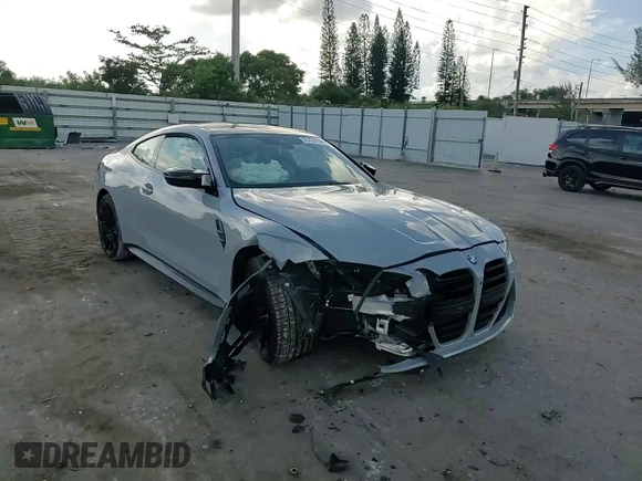 2024 BMW M4 Competition z VIN WBS33AZ01RCP71505, wystawiony jako Copart lot #63434764 z przebiegiem Nie podano mil oraz Szkoda całkowita • Salvage title. Historia ofert i sprzedaży dostępna na DreamBid. Obrazek 10.