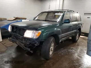 1998 Toyota Land Cruiser with VIN JT3HT05J2W0017309, listed as a Copart auction lot 87882155 with 191,581 mi miles and Salvage Title. Bid and sale history available at carsss.com. Image 1.