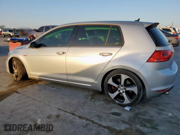 2017 Volkswagen Golf GTI S with VIN 3VW447AU6HM051900, listed as a Copart auction lot 48897115 with 80,022 mi miles and Salvage Title. Bid and sale history available at carsss.com. Image 2.
