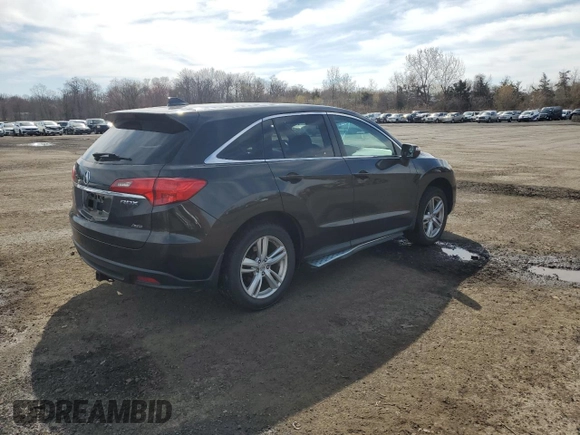 2014 Acura RDX Tech Pkg with VIN 5J8TB4H50EL003664, listed as a Copart auction lot 52595345 with 172,742 mi miles and Salvage Title. Bid and sale history available at carsss.com. Image 3.