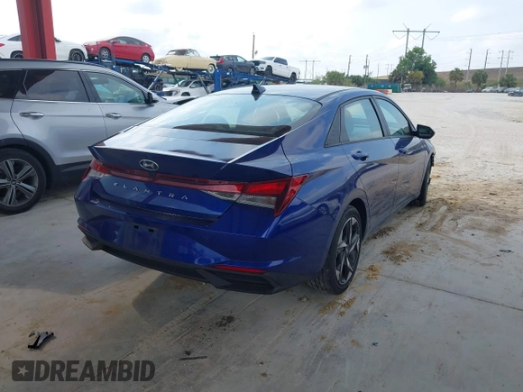 2023 Hyundai Elantra SEL with VIN 5NPLS4AG9PH099652, listed as a IAAI auction lot 42043340 with 64,376 mi miles and . Bid and sale history available at DreamBid. Image 4.