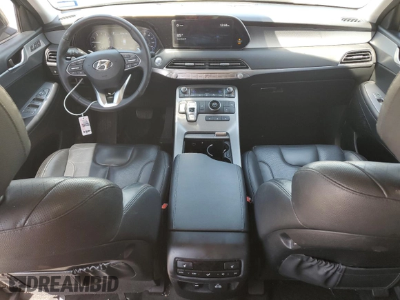 2022 Hyundai Palisade SEL z VIN KM8R44HE2NU344797, wystawiony jako Copart lot #52989805 z przebiegiem 79 107 mil mil oraz Szkoda całkowita • Salvage title. Historia ofert i sprzedaży dostępna na DreamBid. Obrazek 8.