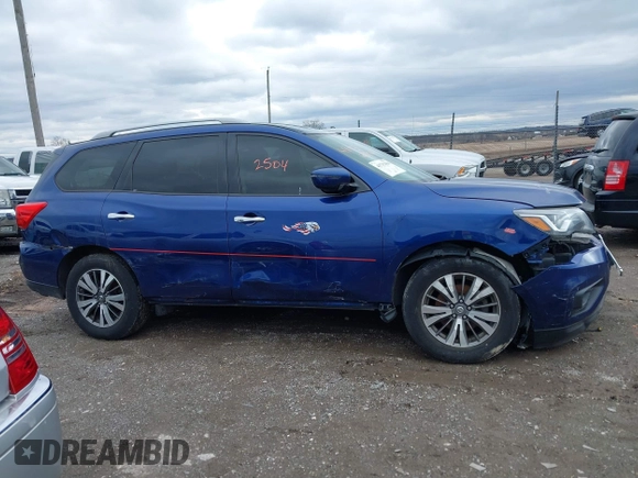 2018 Nissan Pathfinder SV with VIN 5N1DR2MM4JC625898, listed as a IAAI auction lot 41732504 with 118,778 mi miles and . Bid and sale history available at DreamBid. Image 13.