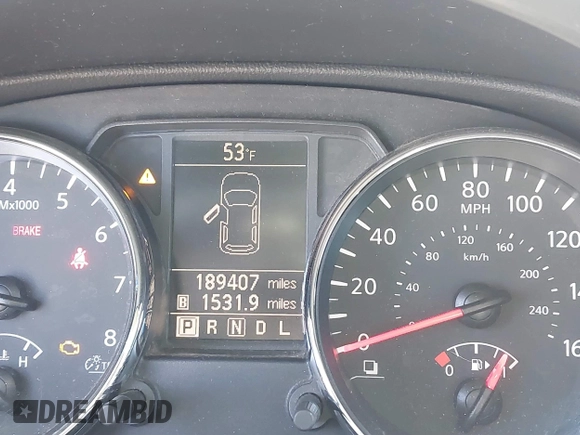 2012 Nissan Rogue S with VIN JN8AS5MT8CW255808, listed as a IAAI auction lot 41851273 with 189,407 mi miles. Bid and sale history available at carsss.com. Image 7.