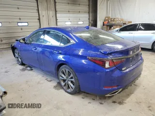 2019 Lexus ES 350 with VIN 58ABZ1B12KU002441, listed as a Copart auction lot 87595995 with Not provided miles and Salvage title. Bid and sale history available at DreamBid. Image 2.
