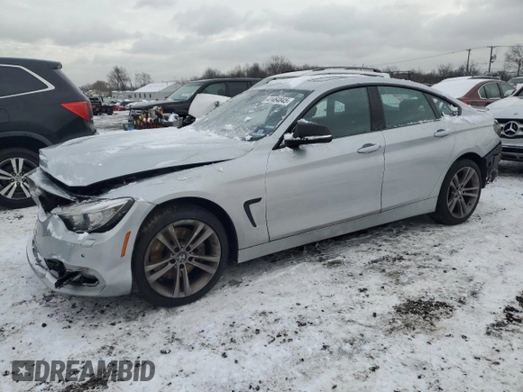 2015 BMW 4 Series 435i xDrive with VIN WBA4B3C51FD670241, listed as a Copart auction lot 41464845 with 81,780 mi miles and Salvage Title. Bid and sale history available at DreamBid. Image 1.