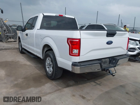 2017 Ford F-150 XL with VIN 1FTEX1CP4HKC96009, listed as a IAAI auction lot 41934049 with 147,963 mi miles. Bid and sale history available at carsss.com. Image 3.