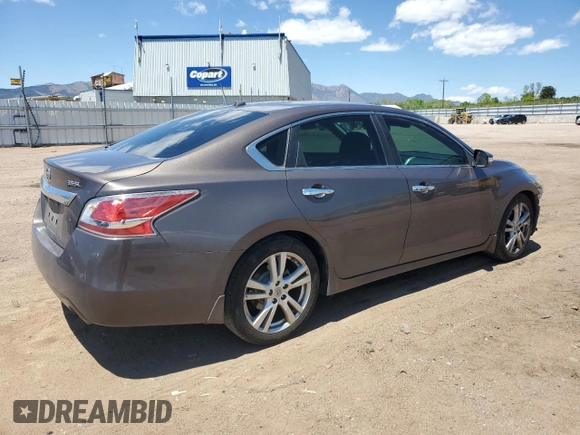 2015 Nissan Altima SL with VIN 1N4BL3AP1FC582538, listed as a Copart auction lot 57809795 with 134,611 mi miles and Salvage title. Bid and sale history available at DreamBid. Image 3.