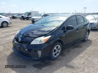2013 Toyota Prius One with VIN JTDKN3DU6D1729564, listed as a IAAI auction lot 41787817 with 130,153 mi miles. Bid and sale history available at carsss.com. Image 2.