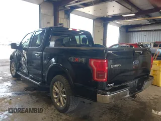 2016 Ford F-150 XLT with VIN 1FTEW1EP1GKE58001, listed as a IAAI auction lot 41895678 with 119,397 mi miles. Bid and sale history available at carsss.com. Image 3.