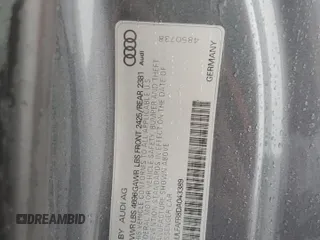 2013 Audi A5 Premium Plus z VIN WAULFAFR8DA043389, wystawiony jako Copart lot #58478475 z przebiegiem 181 434 mil mil oraz Czysty tytuł • Clean title. Historia ofert i sprzedaży dostępna na DreamBid. Obrazek 13.