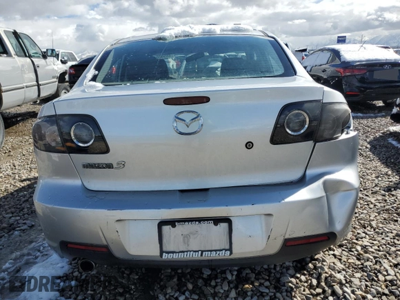 2008 Mazda Mazda3 i Touring Value with VIN JM1BK32F481117169, listed as a Copart auction lot 48966575 with 211,097 mi miles and Salvage Title. Bid and sale history available at carsss.com. Image 6.