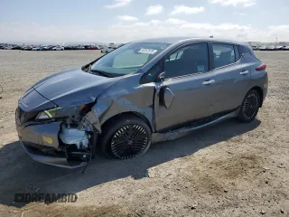 2023 Nissan LEAF SV Plus z VIN 1N4CZ1CV5PC553130, wystawiony jako Copart lot #56167875 z przebiegiem 21 344 mil mil oraz Szkoda całkowita • Salvage title. Historia ofert i sprzedaży dostępna na DreamBid. Obrazek 1.