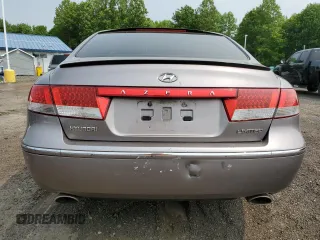 2006 Hyundai Azera SE with VIN KMHFC46F46A105028, listed as a Copart auction lot 59569815 with 219,201 mi miles and Salvage title. Bid and sale history available at DreamBid. Image 6.