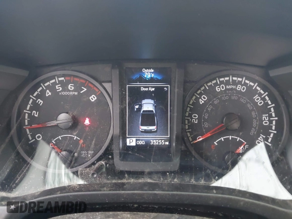 2023 Toyota Tacoma SR with VIN 3TYRX5GN7PT075078, listed as a IAAI auction lot 42421462 with 35,255 mi miles and . Bid and sale history available at DreamBid. Image 7.