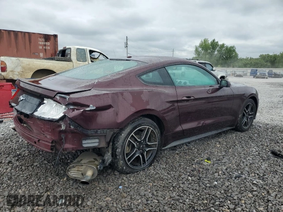2018 Ford Mustang EcoBoost with VIN 1FA6P8TH5J5110591, listed as a Copart auction lot 59494075 with 78,496 mi miles and Salvage title. Bid and sale history available at DreamBid. Image 3.
