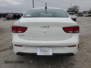 2022 Kia Rio S with VIN 3KPA24AD3NE481660, listed as a Copart auction lot 48053765 with 31,501 mi miles and Salvage Title. Bid and sale history available at carsss.com. Image 6.