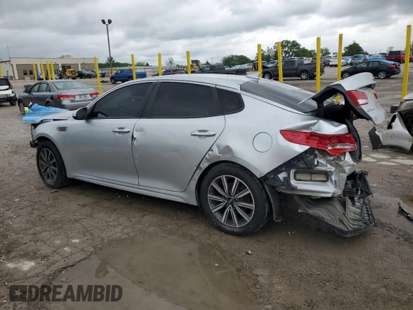 2019 Kia Optima LX with VIN 5XXGT4L3XKG377567, listed as a Copart auction lot 57520175 with 159,307 mi miles and Salvage title. Bid and sale history available at DreamBid. Image 2.