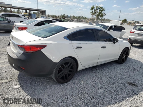 2016 Mazda 6 i Sport with VIN JM1GJ1U59G1456171, listed as a Copart auction lot 51102275 with 182,962 mi miles and Salvage Title. Bid and sale history available at DreamBid. Image 3.
