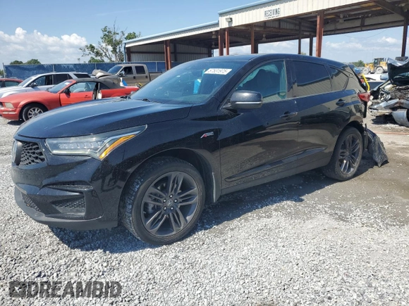 2020 Acura RDX w/A-Spec Pkg with VIN 5J8TC1H68LL016552, listed as a Copart auction lot 57531975 with 106,826 mi miles and Non repairable. Bid and sale history available at DreamBid. Image 1.