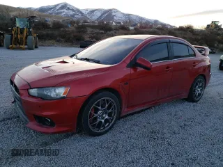2008 Mitsubishi Lancer Evolution MR z VIN JA3AW56V48U051118, wystawiony jako Copart lot #88081275 z przebiegiem 104 461 mil mil oraz Szkoda całkowita • Salvage title. Historia ofert i sprzedaży dostępna na DreamBid. Obrazek 1.