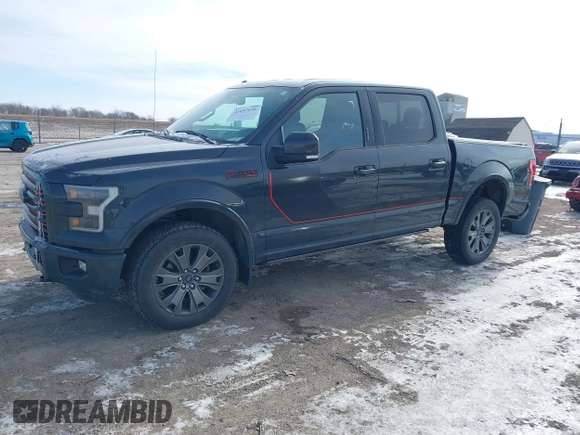 2016 Ford F-150 XLT with VIN 1FTEW1EF5GFC66144, listed as a IAAI auction lot 41607656 with 112,009 mi miles. Bid and sale history available at carsss.com. Image 2.