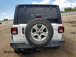 2018 Jeep Wrangler Unlimited Sport S z VIN 1C4HJXDG5JW136672, wystawiony jako Copart lot #60204425 z przebiegiem 151 411 mil mil oraz Szkoda całkowita • Salvage title. Historia ofert i sprzedaży dostępna na DreamBid. Obrazek 6.