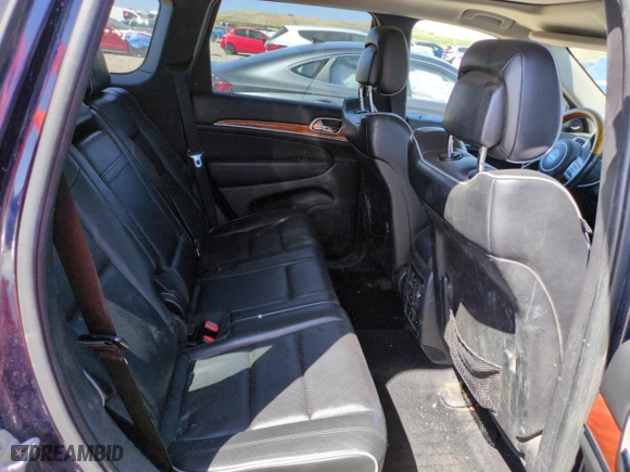 2012 Jeep Grand Cherokee Overland with VIN 1C4RJFCG5CC298516, listed as a Copart auction lot 53164465 with 232,575 mi miles and Clean Title. Bid and sale history available at carsss.com. Image 10.