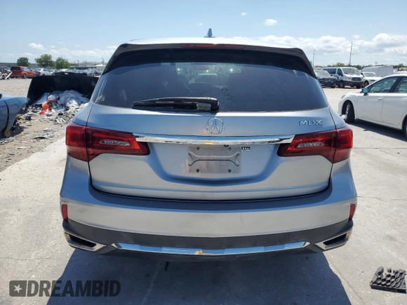 2018 Acura MDX Technology z VIN 5J8YD3H54JL001100, wystawiony jako Copart lot #54746845 z przebiegiem Nie podano mil oraz Szkoda całkowita • Salvage title. Historia ofert i sprzedaży dostępna na DreamBid. Obrazek 6.