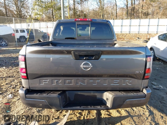 2022 Nissan Frontier SV with VIN 1N6ED1EJ9NN637574, listed as a IAAI auction lot 41428252 with Not provided miles and . Bid and sale history available at DreamBid. Image 16.