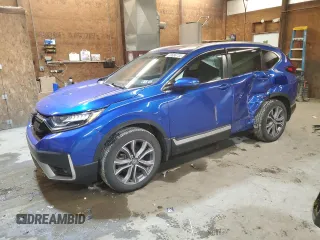 2020 Honda CR-V Touring with VIN 7FARW2H9XLE007939, listed as a Copart auction lot 39896733 with 22,465 mi miles. Bid and sale history available at carsss.com. Image 1.