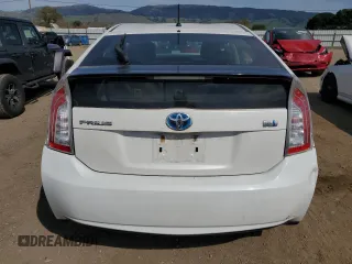 2014 Toyota Prius Four with VIN JTDKN3DU7E1748450, listed as a Copart auction lot 48019345 with 190,006 mi miles and Salvage Title. Bid and sale history available at carsss.com. Image 6.