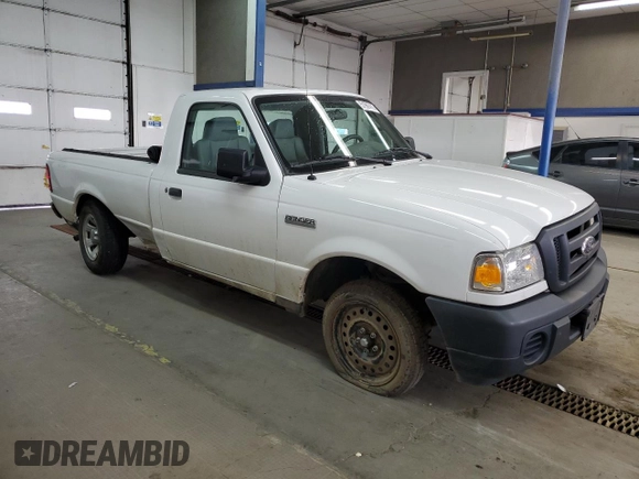 2009 Ford Ranger XL with VIN 1FTYR10D99PA25405, listed as a Copart auction lot 51997415 with 70,553 mi miles and Salvage Title. Bid and sale history available at DreamBid. Image 4.